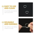thumbnail image 3 of Jewelry Spring Ropes White TPU 15Pcs 3.93X0.14X0.14in, 3 of 8