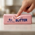 thumbnail image 3 of Pink Butter Squishy Toys, Cute Realistic Butter Stick Squeeze Stress Balls, Slow Rebound Sensory Toys for Adults Kids Easter Gifts 2026, 3 of 5