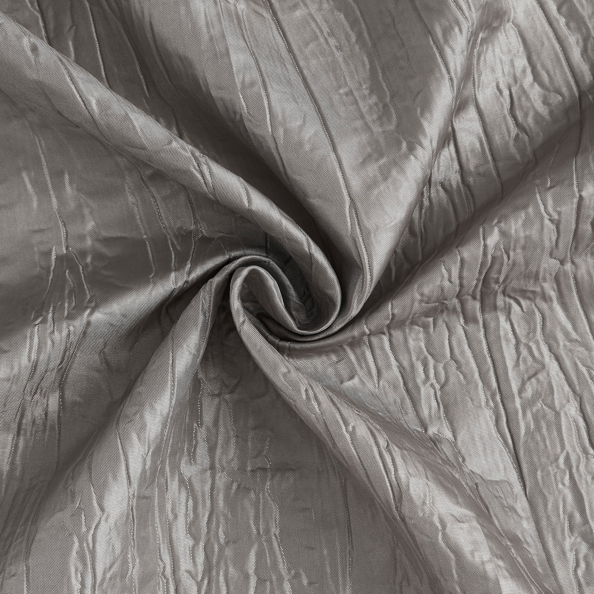 Dainty Home Single Light Filtering Grommet Curtain Panel, Crushed Taffeta, 54"x84"