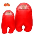 thumbnail image 1 of Disfraz inflable de astronauta espacial FANFX, traje rojo para adulto, 1 of 6