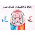 thumbnail image 2 of Vaso Meoky de acero inoxidable de 183 ml con mango, pajita 2 en 1, 2 of 7