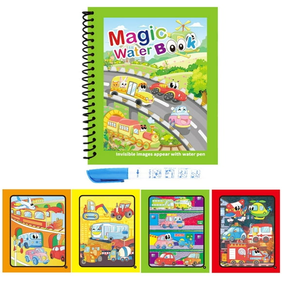 Hearth & Gear Children's Water Drawing Book Reusable Kindergarten Puzzle Coloring Book Baby Repeatedly Water Picture Book It Poster Poster Set Got Poster 1x1 Poster Guitar Chords Poster Birds of Prey