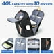 thumbnail image 2 of Mochila Ponhog Business 40L para hombre con USB negra 51x33x23 cm, 2 of 8