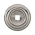 thumbnail image 3 of Baldwin 4902050 1.5 in. dia. Knob Back Plate, Satin Brass & Black, 3 of 6