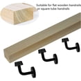 thumbnail image 5 of 6 Pcs Stainless Steel Stair Handrail Bracket, Heavy Duty Stair Rail Support, Railing Brackets for Fl, 5 of 5