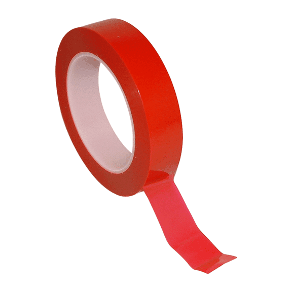 JVCC Polyester Circuit Plating / Silicone Splicing Tape (PPT-3R): 3 in. x 72 yds. (Red)