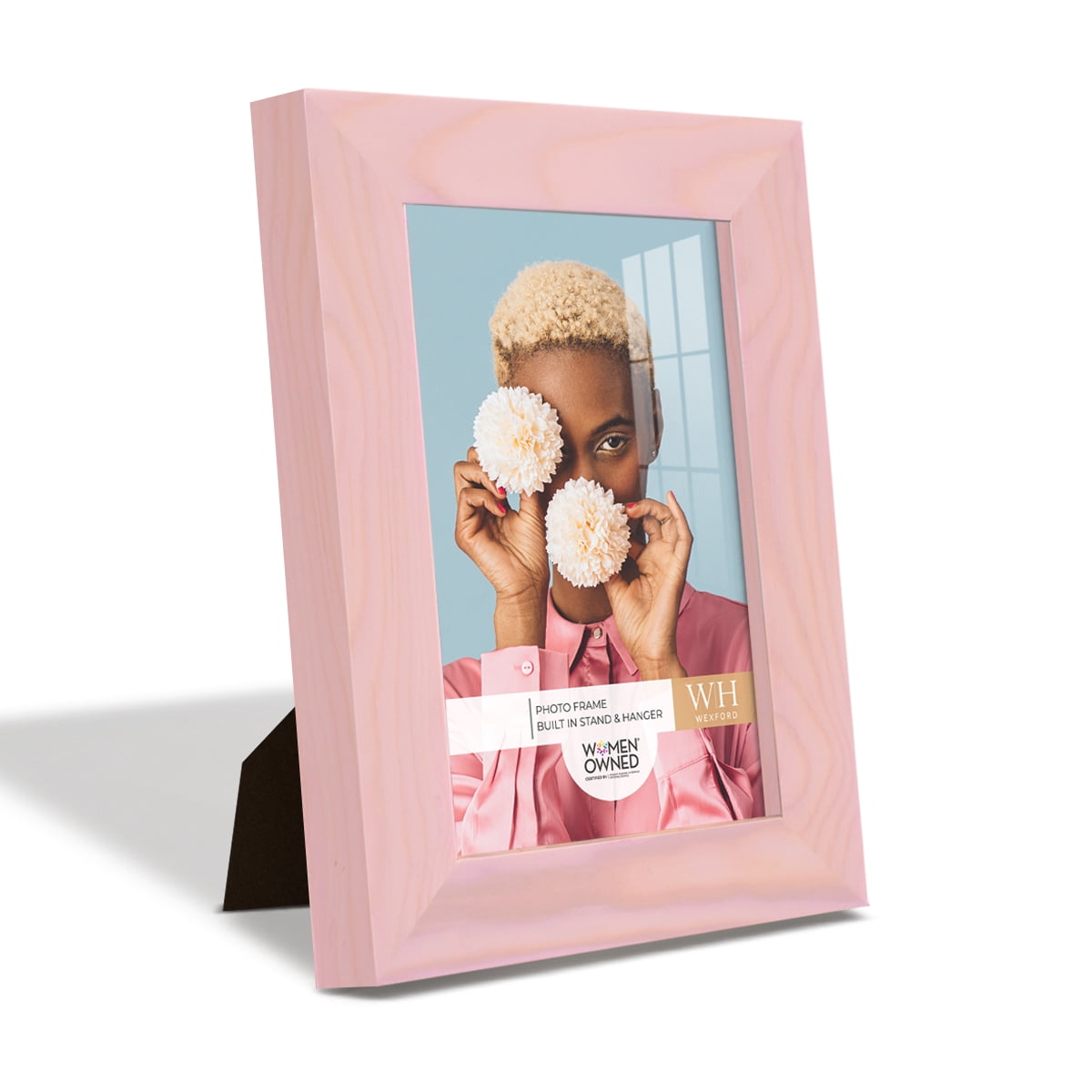 Wexford Home Woodgrain 3.5" x 5" in Sunset Pink Picture Frame (Set of 6)