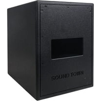 Sound Town Dual 8" 800W Powered PA Subwoofer, Birch Plywood, for Lounge, Club, Bar, Theater, Restaurant, Church (CARME-208SPW)