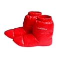 thumbnail image 1 of abajo cubierta del pie s térmicas libre impermeable a prueba de viento Rojo 28cm Zulema Zapatillas de plumas blancas, 1 of 8