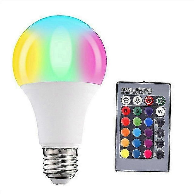2pcsWiFi Connected Bulb, Multicolor, 10W Smart Bulb