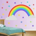 thumbnail image 5 of BE-TOOL PVC Rainbow Stickers Wall Decal Wall Sticker Home Baby Kids Bedroom Decoration Multicolor, 5 of 5