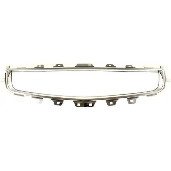 Grille Trim Compatible with CHEVROLET MALIBU 2008-2012 Center Grille Chrome - CAPA