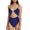 Navy, variant on ZQUUVOU Women Two Bikini Set Padded Push Up Swimwear Swimsuit (Black,L)