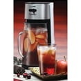 thumbnail image 3 of Iced Tea Maker with Glass Pitcher, 2.5 Qt, Automatic Sweet Tea Brewer, Dishwasher - Safe, Black, 3 of 7