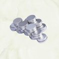 thumbnail image 2 of 24Pcs 5g Caja de aluminio Caja de crema de maquillaje vacía Contenedor cosmético Crema cosmética Tarro Olla Caja de rosca para viajes Plata, 2 of 7