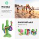 thumbnail image 5 of 1 juego de juguetes inflables de cactus para playa, juguetes de verano, anillos, juegos de bucle, suministros, 5 of 5