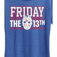 thumbnail image 3 of Friday The 13Th - Collegiate Jason Mask - Women's Short Sleeve Graphic T-Shirt, 3 of 5