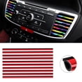 thumbnail image 2 of Sidaley Paquete de 10 embellecedores universales para ventilación de aire acondicionado de coche, tiras de moldura de salida, decoración Automoción decorativa y accesorios, 2 of 6