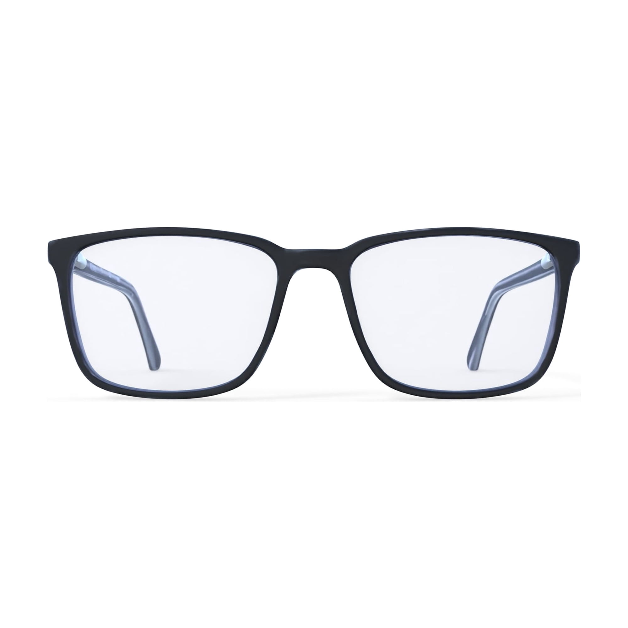 Mens Henry Rx'ble Eyeglasses with Case, Black
