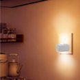 thumbnail image 4 of Luz nocturna LED para enchufe de pared Mini luz nocturna LED enchufable en la pared Automática Luz blanca suave 3000k Iluminación ajustable 360° para dormitorio, baño, escaleras y pasillo, 4 of 5