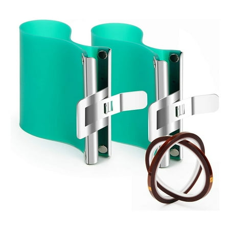 

WELPET 3D Sublimation Silicone Mug Wrap with 2Pcs Heat Resistant Tape 11Oz 3D Silicone Mug Clamp for Office Art Crafts