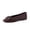 Brown, variant on Cushionaire Audrey Woven Ballet Flats for Women | Round Closed Toe Dress Shoes, Bow Accent, Vegan Leather Upper, Comfortable Cushioned Footbed, Office Work Flat