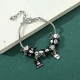 thumbnail image 2 of XiongPing Kuromi Charms Bracelets Sanrio Cartoon Figure Pendant Hand Chains Beads Diy Bangles For Women Fashion Jewelry Gifts, 2 of 6