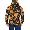 thumbnail image 5 of Zip Up Hoodies for Men - halloween pumpkins design Long Sleeve Comfrt Men'S Fashion Hoodies & Sweatshirts, Jackets for Men Hoodies Pullover Clothing Clothes with Pouch, 5 of 5