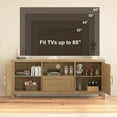 thumbnail image 4 of Gaderth Farmhouse TV Stand For TVs Up To 65 In, Entertainment Center With Doors, Rustic Media Console Cabinet With Storage And Adjustable Shelves For Living Room Bedroom Office, 4 of 7