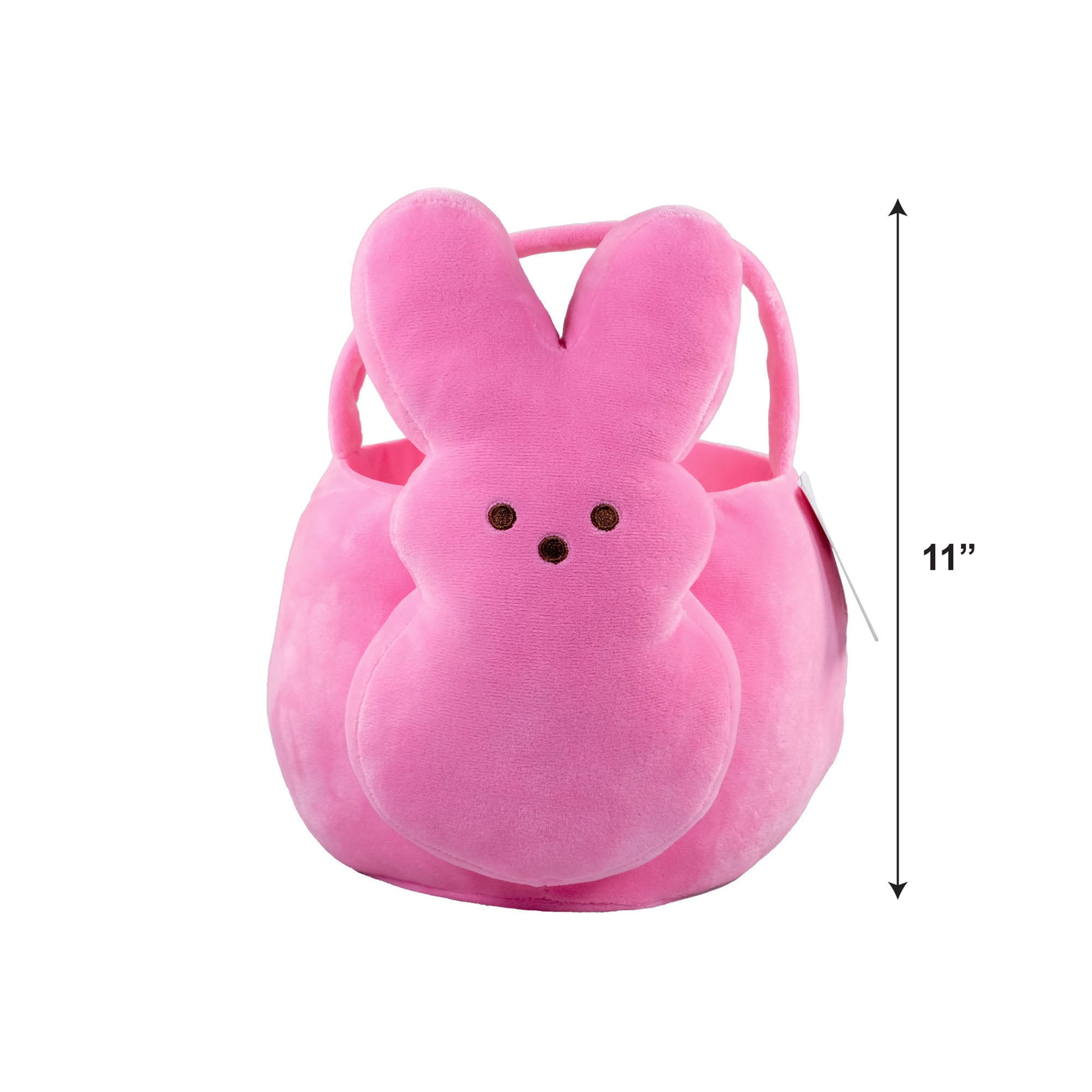 Peeps 6" Bubble Gum Scented Plush Bunny Rabbit EASTER BASKET FILLER GIFT Toy New 