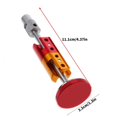 thumbnail image 3 of Light weight Cycling Repair Tool Portable Cycle Repairing Fix Kits Tool Mountain Bike Chain Rivet Wrench Repair Tool Red, 3 of 5