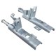 thumbnail image 3 of 1Pair Rear Body Exhaust Pipe Bracket For Mercedes-Benz E C-Class, 3 of 5