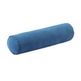 thumbnail image 1 of Almohada redonda Almohada cilíndrica Almohadas huecas de algodón, suaves, cómodas, cómodas Almohada acolchada para el cuello para la cama de la vérteb Azul, 1 of 8