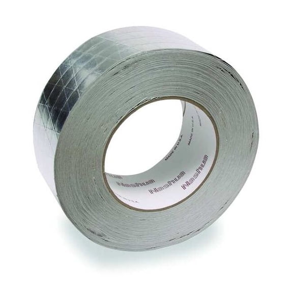 Foil Tape, Aluminum, 50-1/4 yd L, 1-7/8 in W FSK
