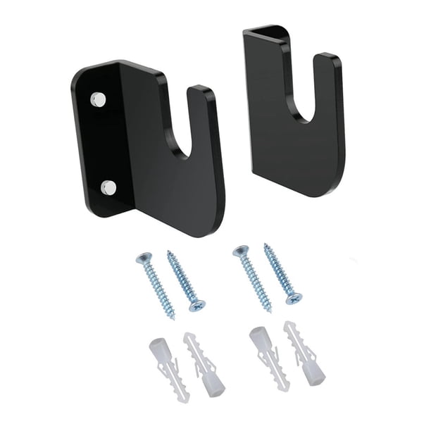 Colgador de pared para monopatín Colgador de esquí premium Soporte de pared organizado para monopatín, longboard, esquís, tablas de snowboard, esquís negro Sunnimix Soportes para patinetas