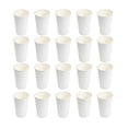 thumbnail image 1 of MasteelfCA 100Pcs Paper Cups Hot Cold Drinks Paper Cups Coffee Cups for Camping Party Office 8oz, 1 of 7