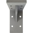thumbnail image 6 of Ekena Millwork 2"W x 6"D x 3 3/4"H Embrey Steel Bracket, Hammered White, 6 of 12