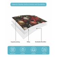 thumbnail image 5 of Christmas King Size Down Alternative Comforter, Lightweight Comforter Quilt Bedding Set with Pillow Shams Poinsettia Xmas Balls Snowflake All Seasons Bed Comforter Duvet Insert 96"x106", 5 of 7