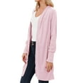 thumbnail image 4 of Women Button Down Solid Color Cardigan, 4 of 5