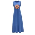 thumbnail image 4 of Vestido de verano para mujer, ropa cómoda y transpirable, traje suave y moderno para adolescente XL, 4 of 7