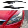 thumbnail image 4 of For Focus MK2.5 2008-2011 Carbon Fiber Front Plated Headlight Cover Head Light Lamp Eyelid Eyebrow, 4 of 5