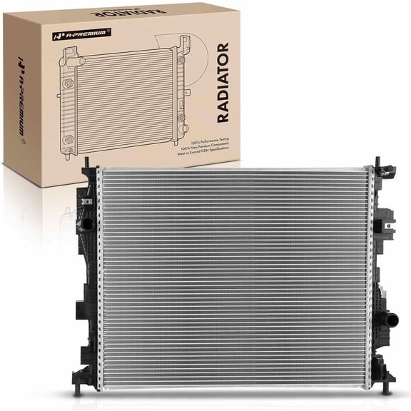 A-Premium Primary Engine Coolant Radiator Assembly Compatible with Ford Escape 2020-2022 1.5L 2.5L, Maverick 2022 2.0L 2.5L