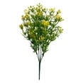 thumbnail image 2 of Artificial Pearl Berry Flower Stem Faux Greenery Bush for Home Wedding Table Centerpiece Garden Decor,Yellow,1 Bundle, 2 of 9