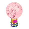 thumbnail image 1 of Miangastore Car Shifter Knob Pink Acrylic 1Set 3.9x2.4in, 1 of 9