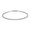 Silver, variant on Fashion Women's Roman Copper-plated Gold Inlaid Zircon Bracelet
