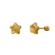 thumbnail image 2 of Aretes Broqueles Estrella Oro Puro 14k V VAROURO EST.1991 Broquel, 2 of 6
