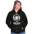 thumbnail image 4 of Biker Betty Boop Cartoon Born to Ride Zip Hoodie Sweatshirt Women Brisco Brands L, 4 of 5