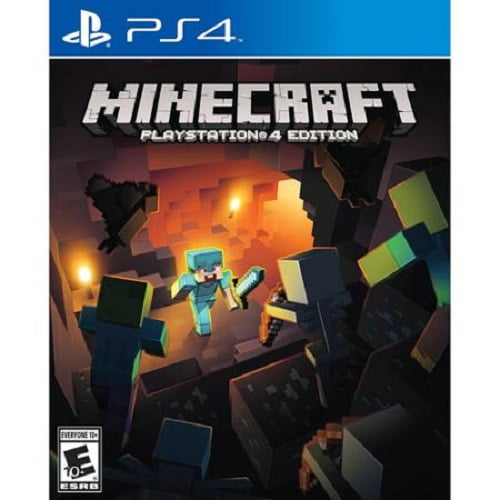 PS4 MINECRAFT PLAYSTATION 4 EDITION Walmart