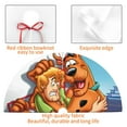 thumbnail image 3 of Lsque Scooby-Doo Print Christmas Tree Skirt, Tree Skirt with Ties or Velcro, Perfect for Holiday Decorations, Halloween, and New Year-36", 3 of 7