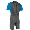 thumbnail image 2 of O'Neill Reactor 2 kids shorty wetsuit 12 Graphite/brite blue (5045IS), 2 of 5
